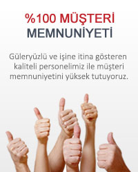 %100 Müþteri Memnuniyeti